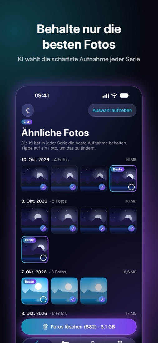 Shinefy-Bildschirm 4