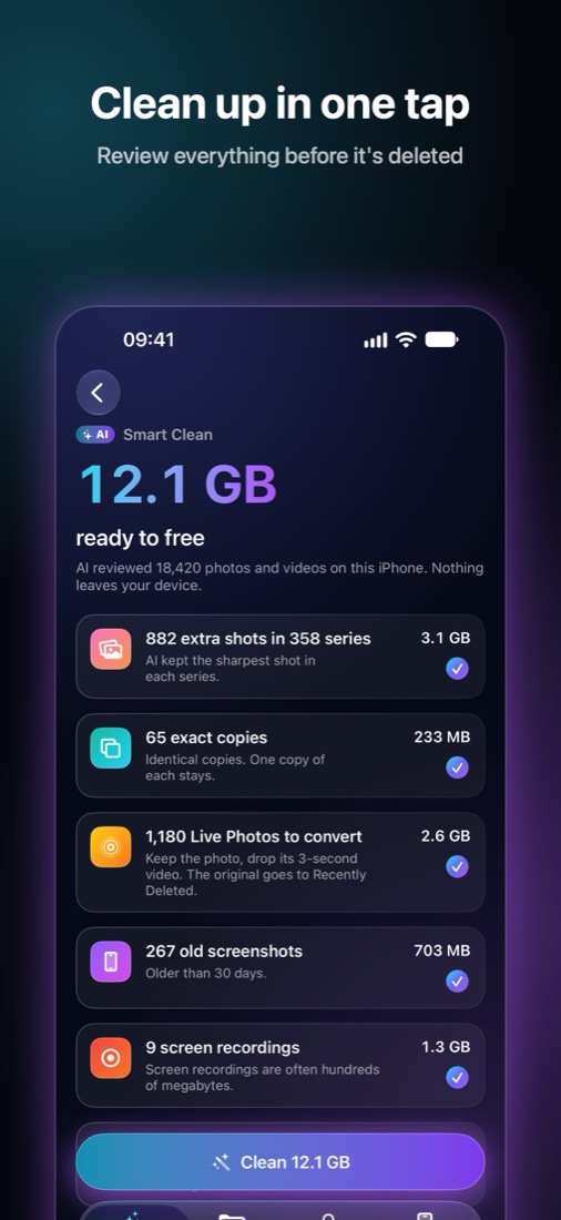 Shinefy screen 2