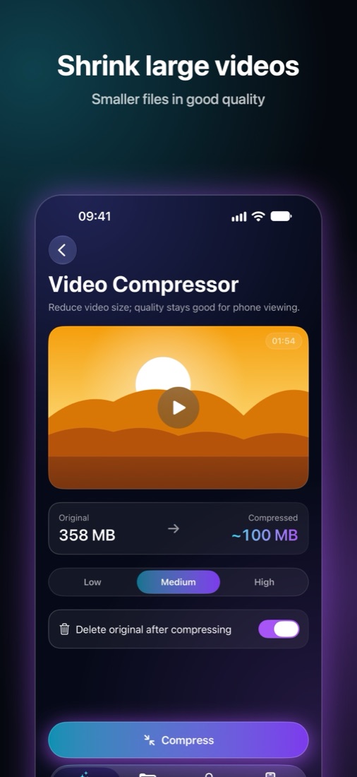 Shinefy screen 7