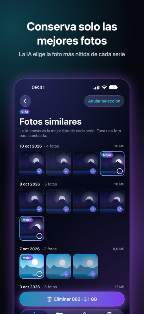 Pantalla de Shinefy 4