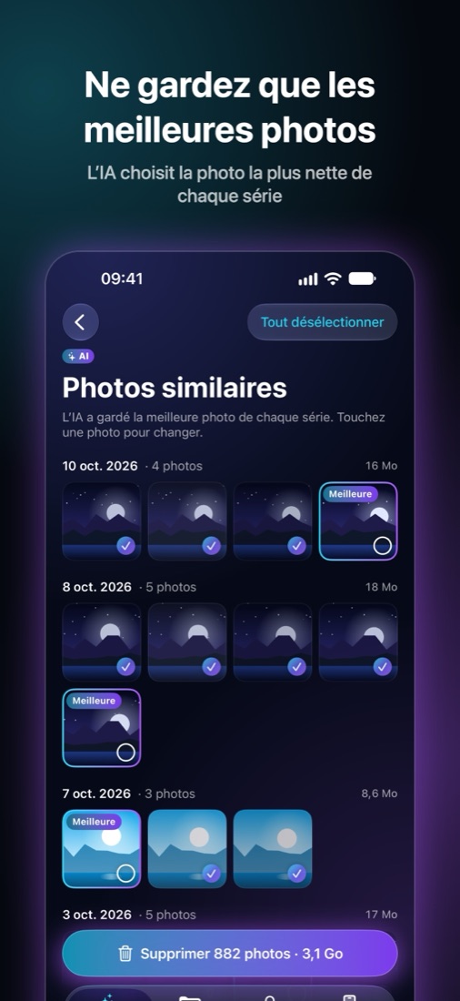 Écran de Shinefy 4