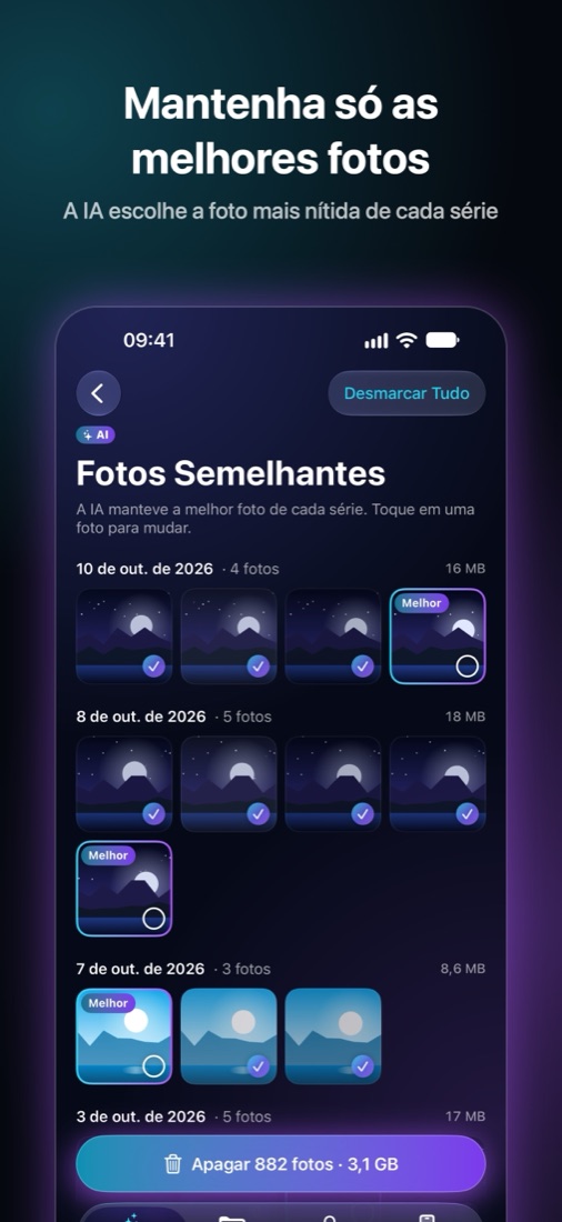 Tela do Shinefy 4